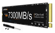 LUFASND Gen 4 NVMe M.2 2280 SSD with up to 7300MB/s read speed