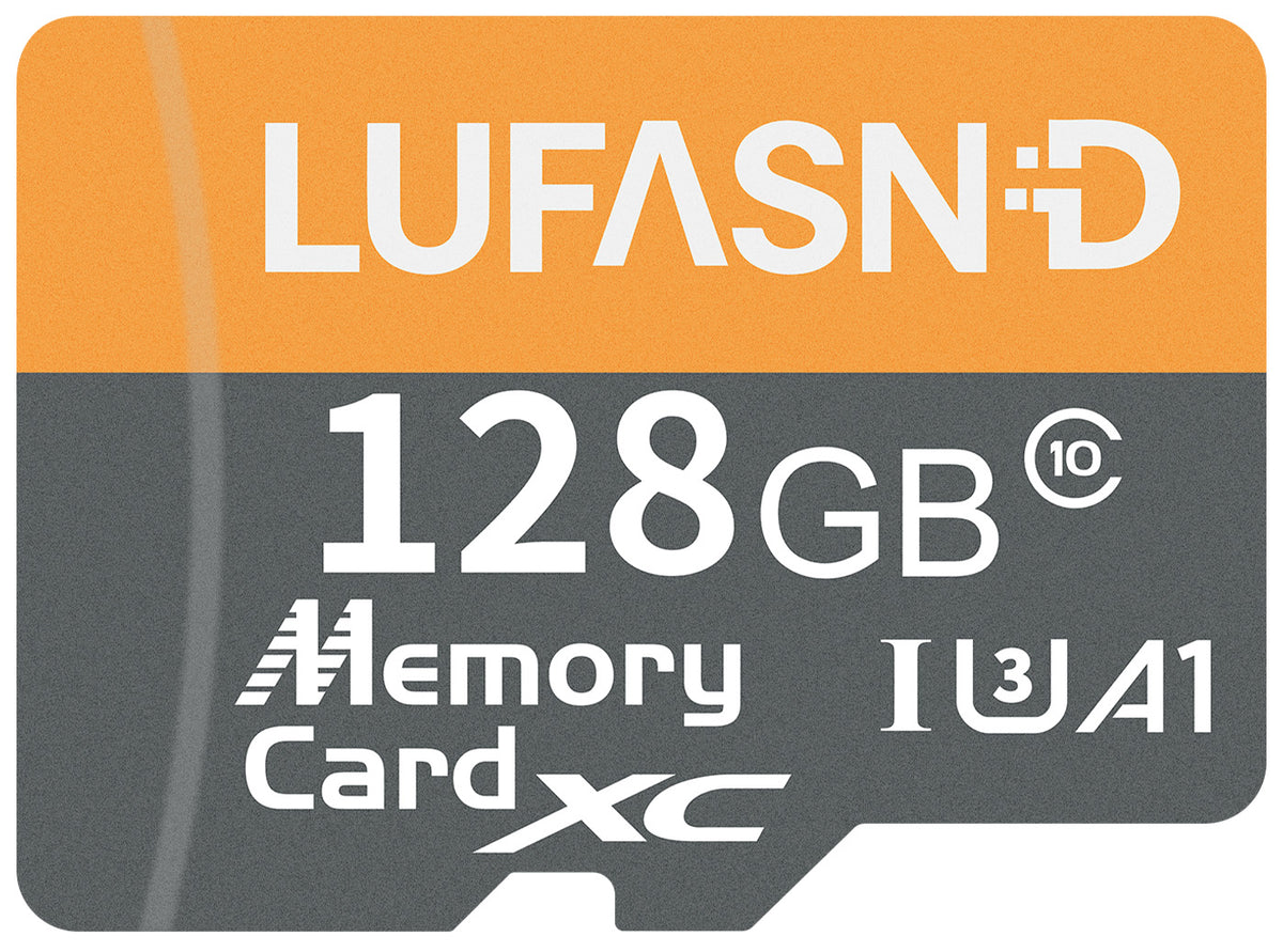 LUFASND 128GB micro SD memory card, U3 A1 class10 high speed TF memory card
